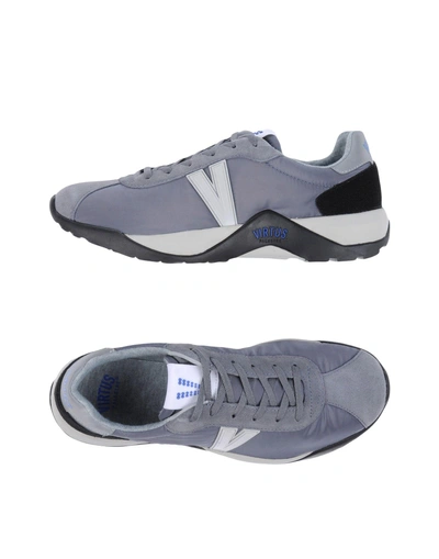 Shop Virtus Palestre Sneakers In Grey
