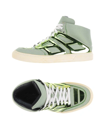 Shop Alejandro Ingelmo Sneakers In Acid Green