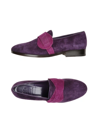 Shop Cb Cecilia Bringheli Loafers In Purple