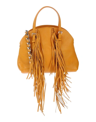 Shop Amantes Amentes Handbag In Orange