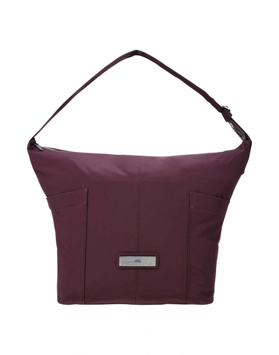 Shop Adidas By Stella Mccartney Handbags In Deep Purple