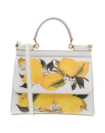 Shop Dolce & Gabbana Handbag In Yellow