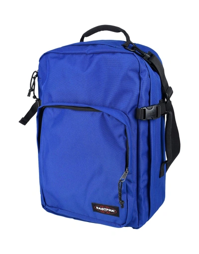 Shop Eastpak Backpacks & Fanny Packs In Blue