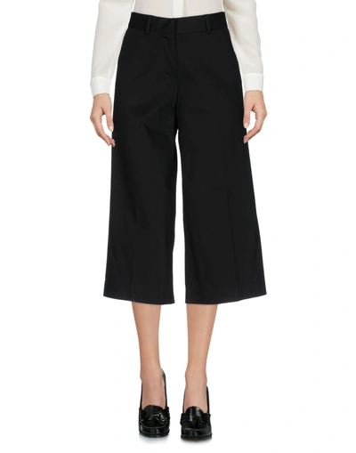 Shop Boule De Neige Cropped Pants & Culottes In Black