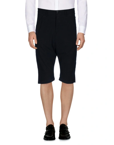 Shop Hannes Roether 3/4-length Shorts In Black