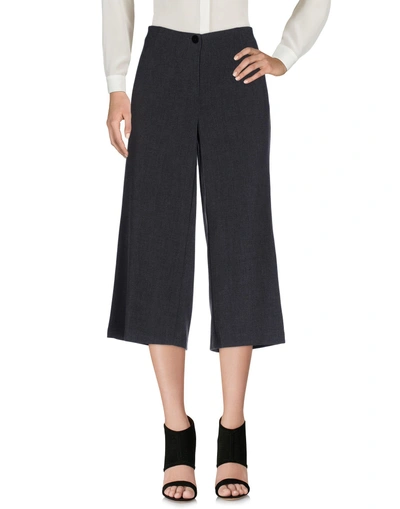 Shop Custommade Cropped Pants & Culottes In Lead