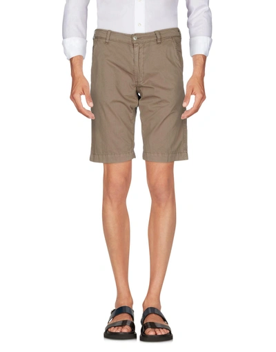 Shop Perfection Man Shorts & Bermuda Shorts Khaki Size 28 Cotton In Beige