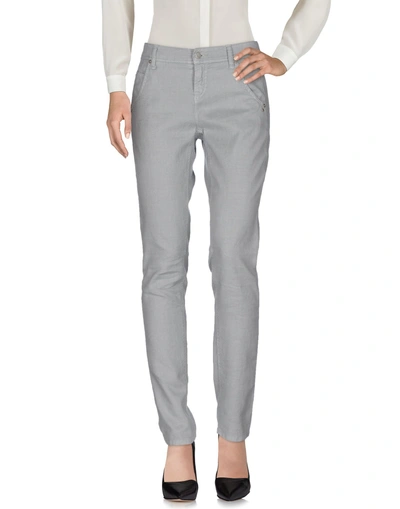Shop Cambio Casual Pants In Grey