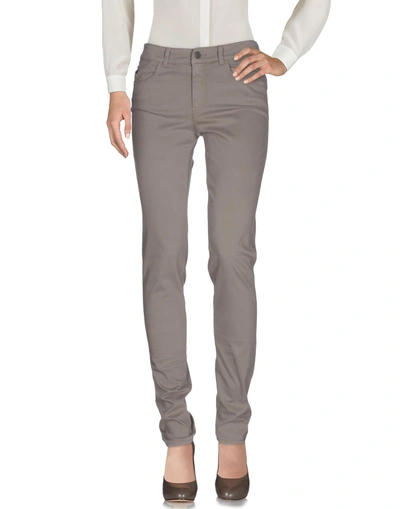 Shop Armani Jeans Pants In Light Brown