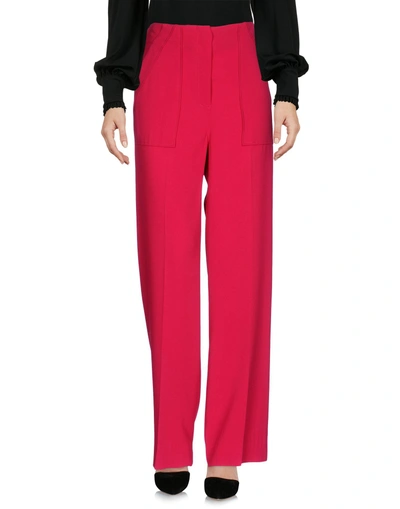 Shop Jucca Woman Pants Garnet Size 8 Acetate, Viscose, Elastane In Red