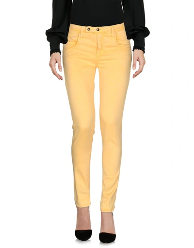 Shop Cycle Casual Pants In Yellow