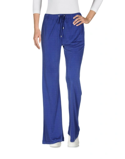Shop Capobianco Casual Pants In Blue