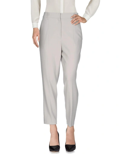 Brunello Cucinelli Casual Pants In Light Grey