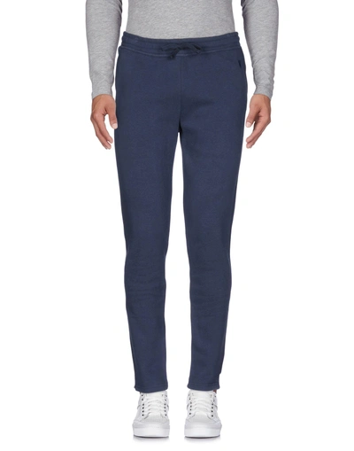 Shop Virtus Palestre Casual Pants In Dark Blue