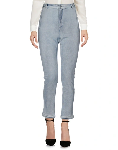 Shop Acynetic Casual Pants In Blue