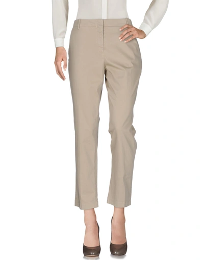 Shop Aspesi Casual Pants In Beige