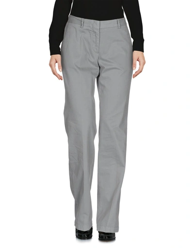 Shop Aspesi Casual Pants In Grey