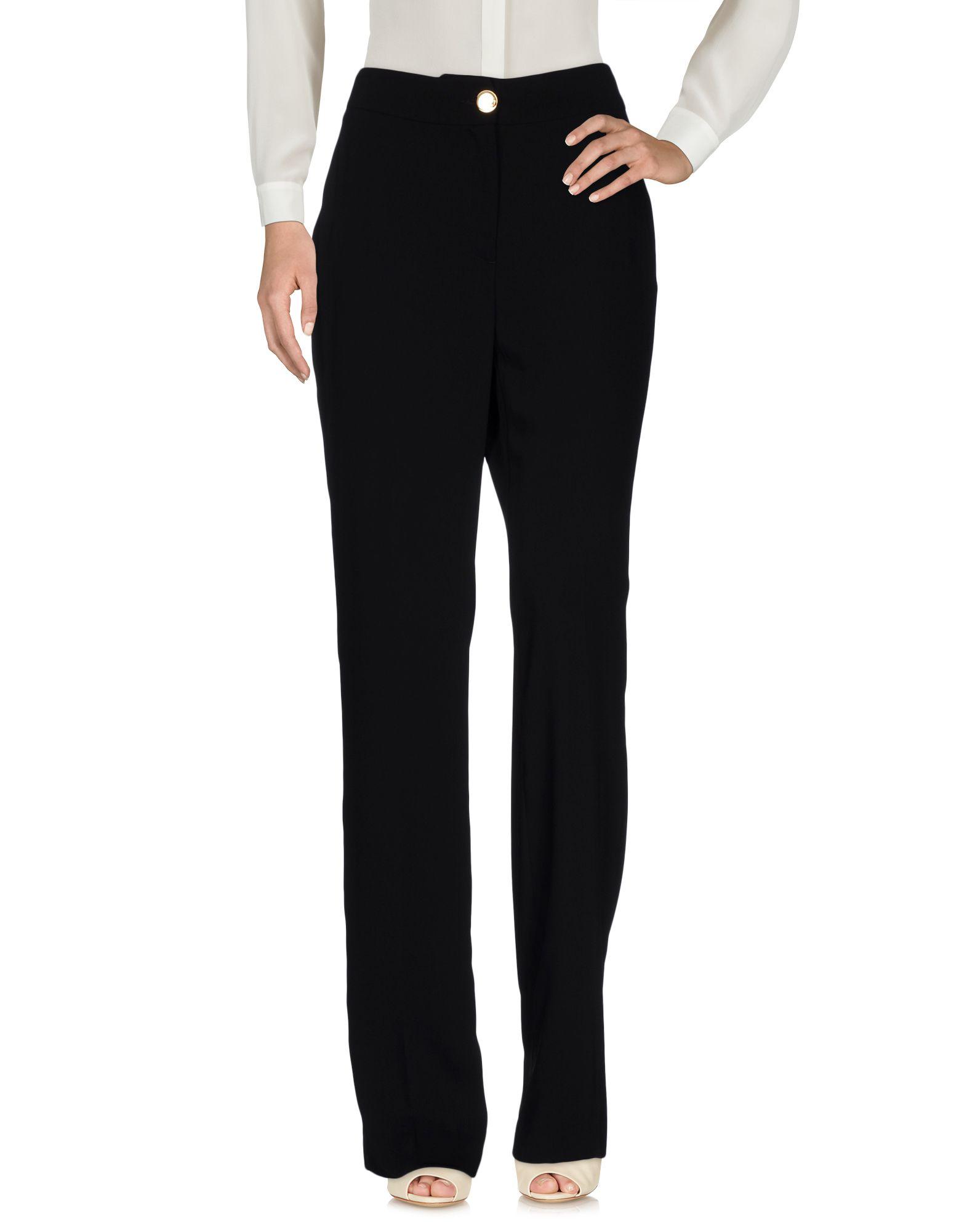 Class Roberto Cavalli Casual Pants In Black | ModeSens