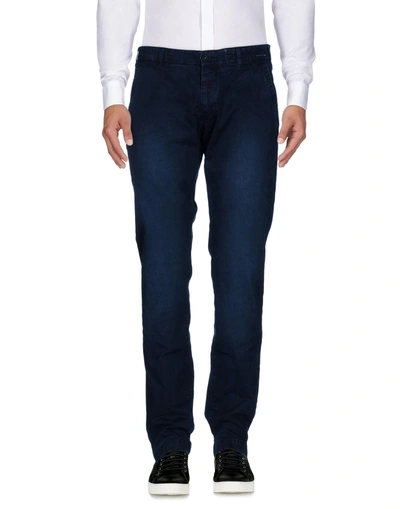 Shop Monocrom Casual Pants In Dark Blue