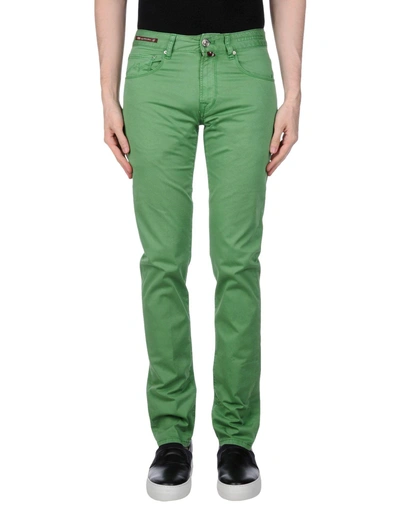 Shop Pt05 Casual Pants In Light Green
