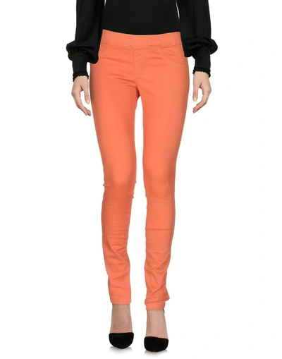 Shop Virtus Palestre Casual Pants In Orange