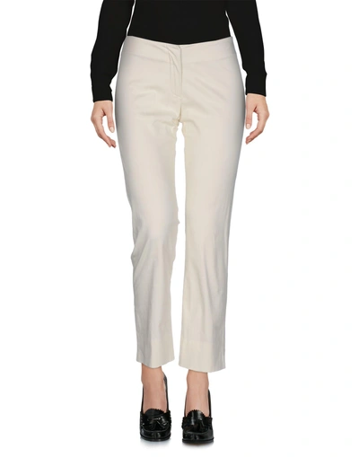 Shop Boule De Neige Casual Pants In Ivory