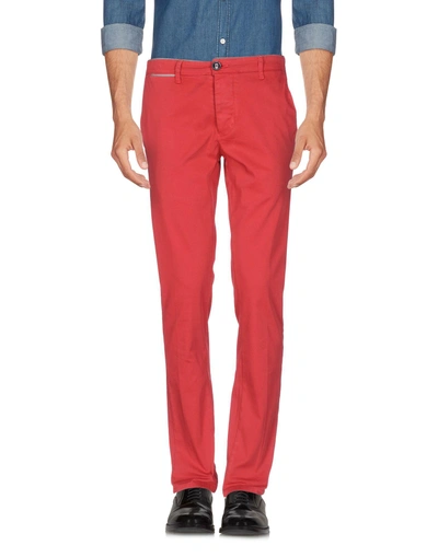Shop Rrd Casual Pants In Brick Red