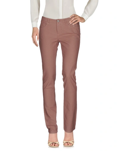 Shop Jeckerson Casual Pants In Camel