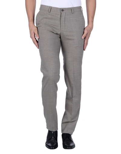 Shop Andrea Incontri Casual Pants In Grey