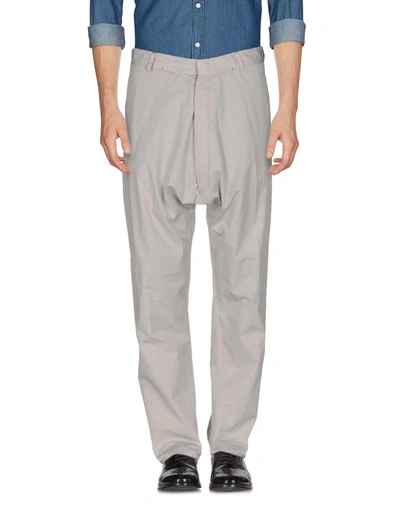 Shop Nicolas Andreas Taralis Casual Pants In Light Grey