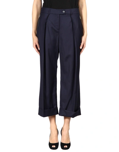 Shop Preen Casual Pants In Dark Blue