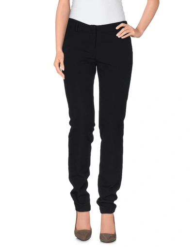Shop Hanita Woman Pants Black Size 12 Polyester, Elastane