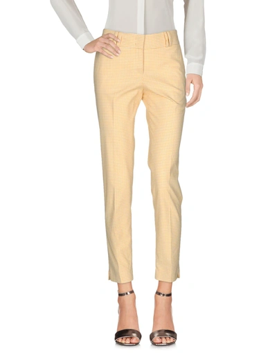 Shop Argonne Casual Pants In Yellow