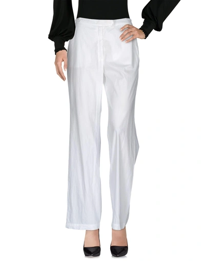Shop C.p. Company Casual Pants In White