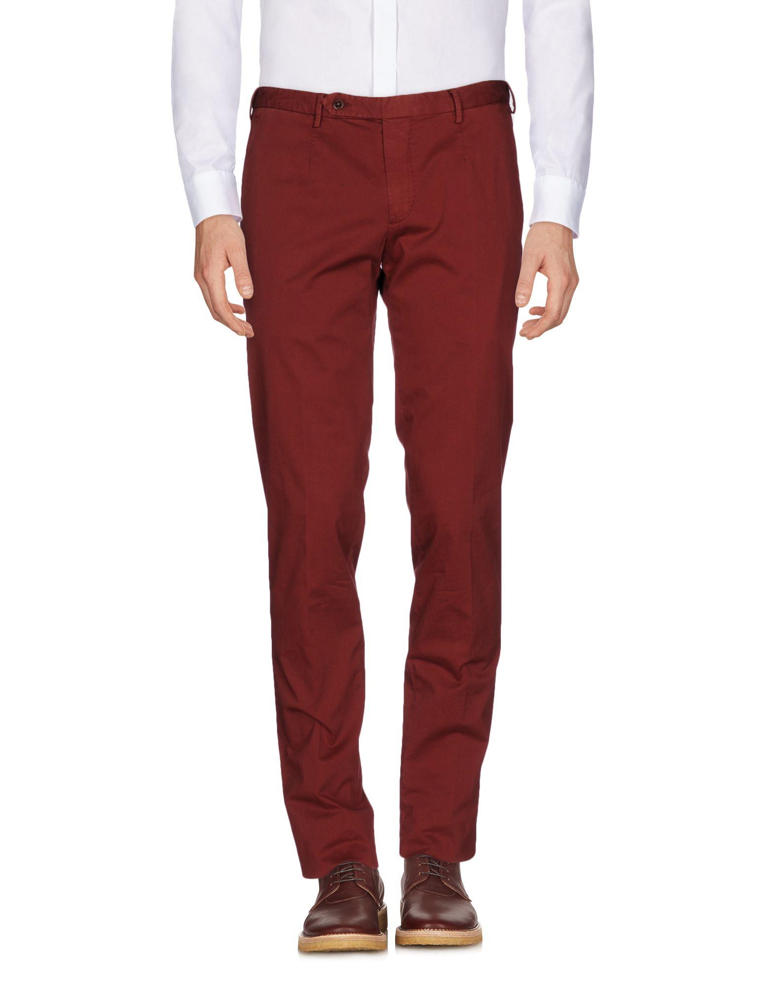 Boglioli Casual Pants In Brick Red | ModeSens