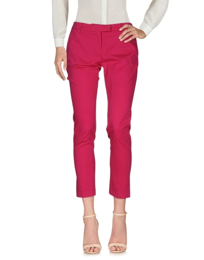 Shop Manuel Ritz Woman Pants Garnet Size 32 Cotton, Elastane In Red