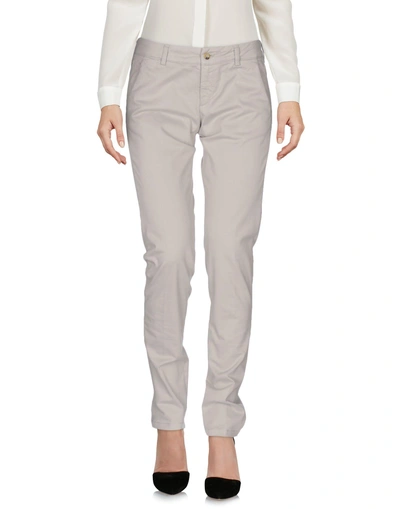 Shop Allegri Casual Pants In Light Grey