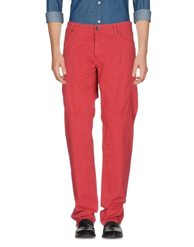 Shop Jeckerson Pants In Brick Red