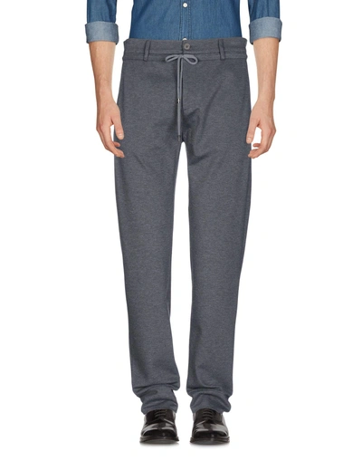 Shop Bikkembergs Casual Pants In Grey