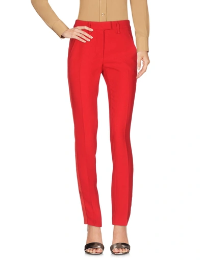 Shop Dondup Casual Pants In Red