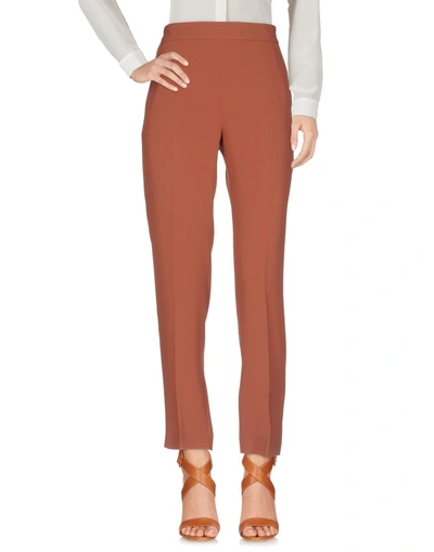 Shop Alberto Biani Casual Pants In Brown