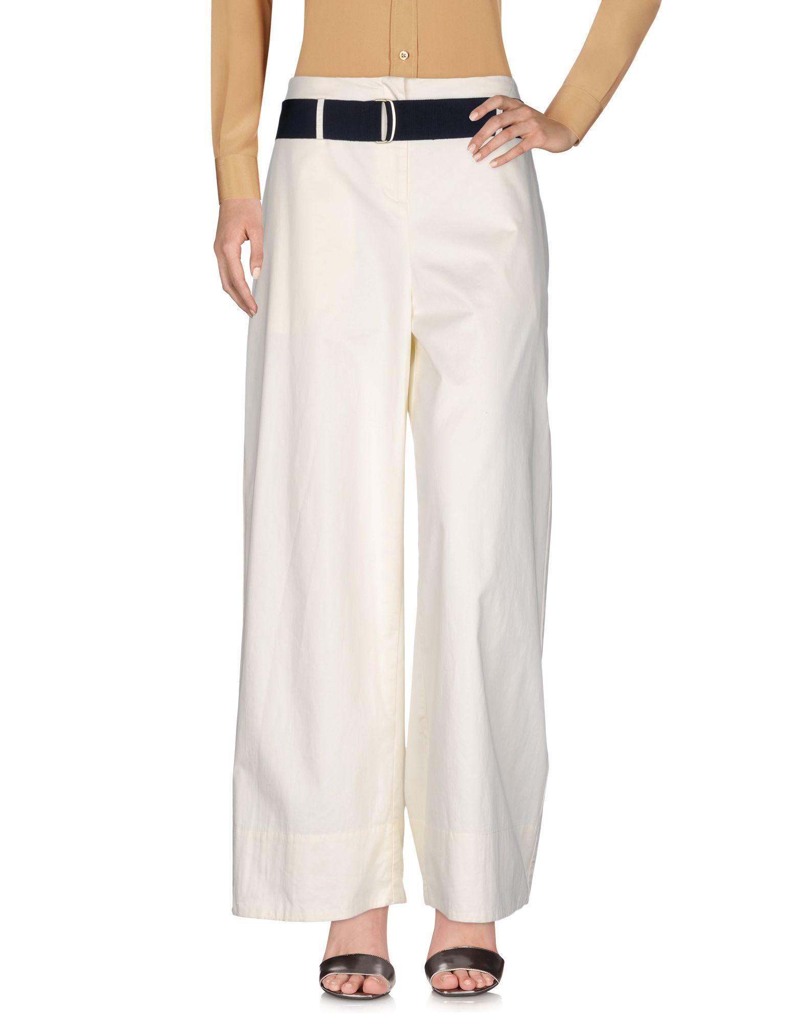 Liviana Conti Casual Pants In Ivory | ModeSens