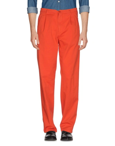 Shop Daniele Alessandrini Casual Pants In Red
