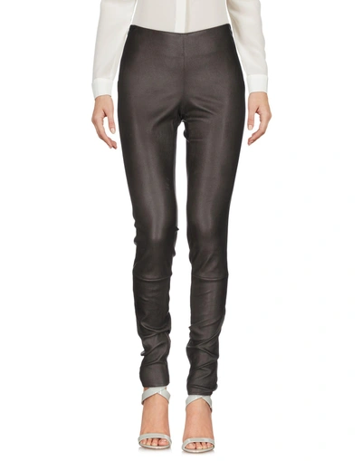 Shop Aphero Casual Pants In Steel Grey