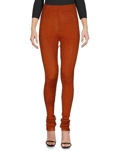 Shop Marios Leggings In Brown