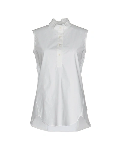 Shop Io Ivana Omazic Shirts In White