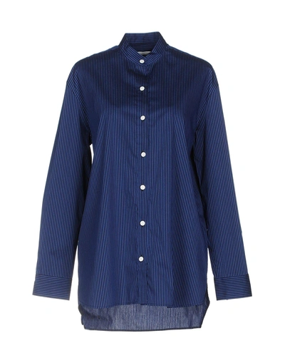 Shop Atea Oceanie Striped Shirt In Blue