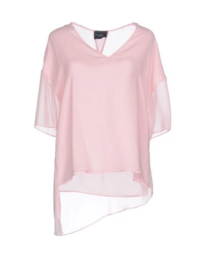 Shop Atos Lombardini Blouse In Pink