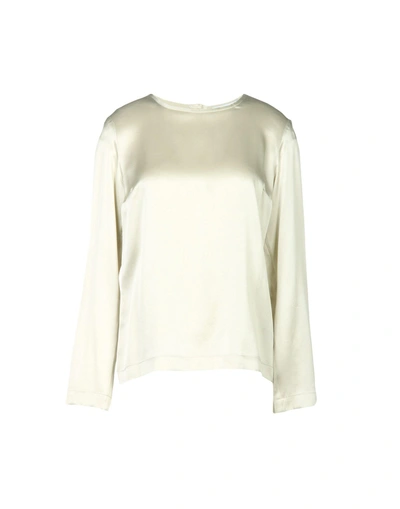 Shop Christian Wijnants Blouse In Sand