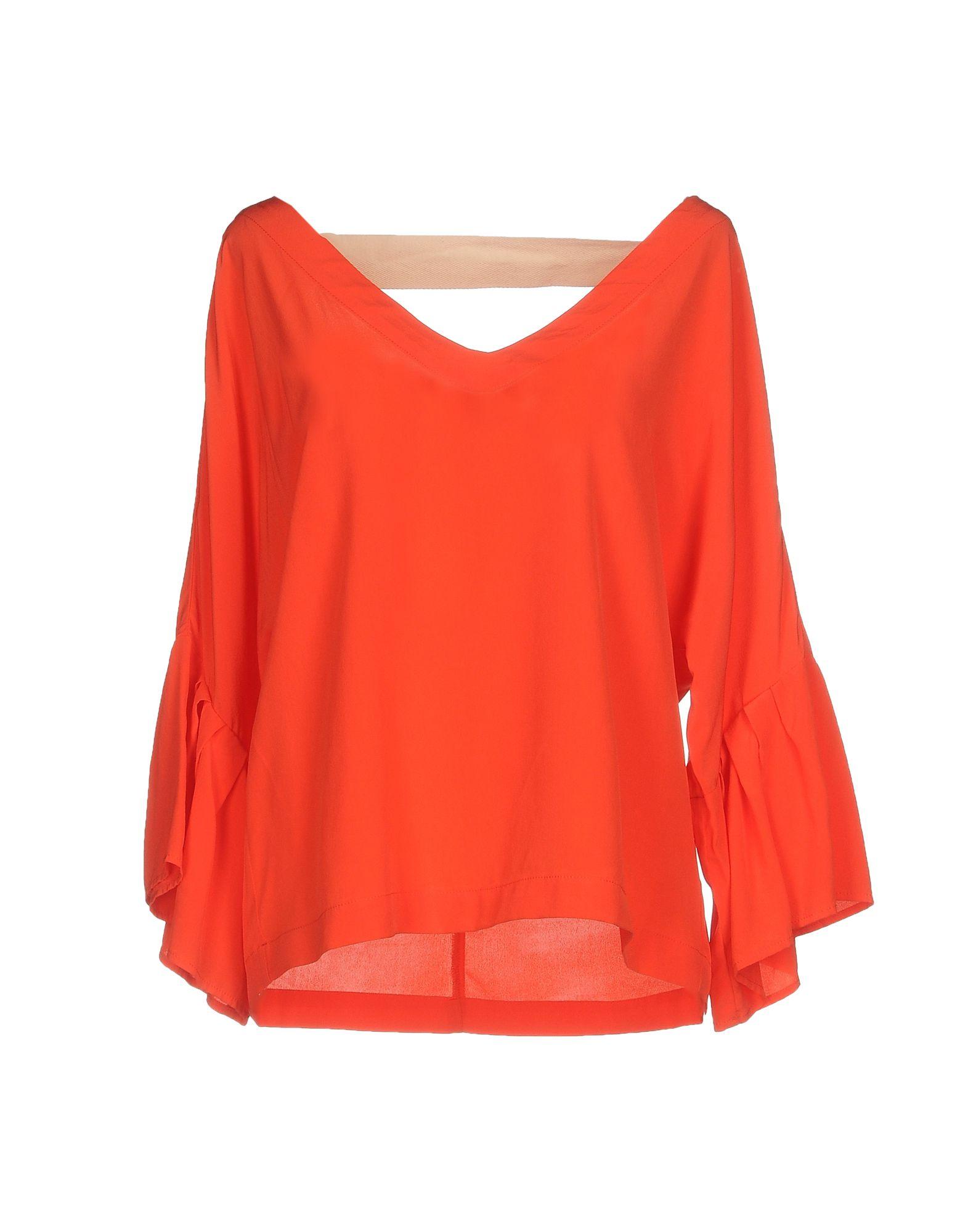 Semicouture Blouses In Coral | ModeSens